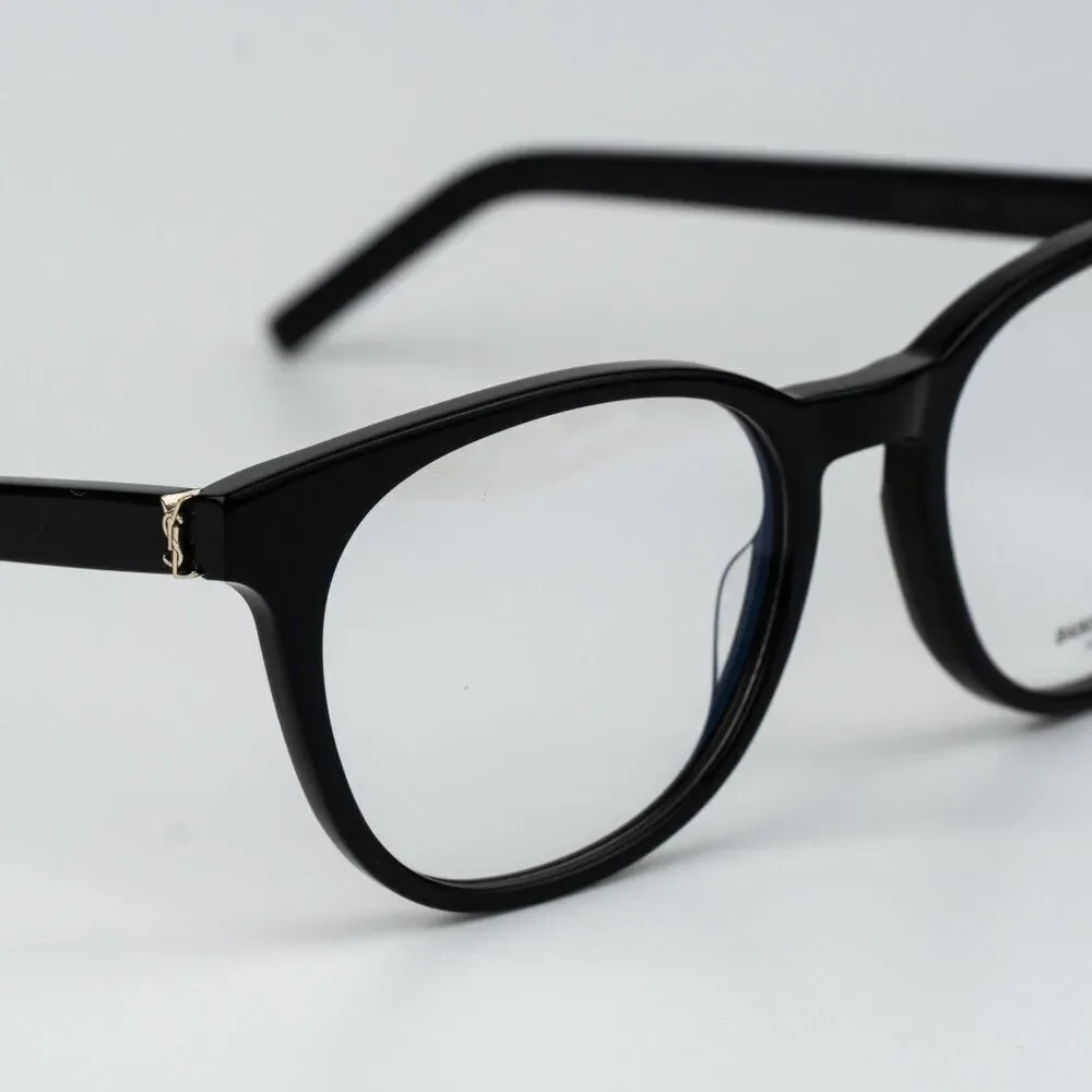 Saint Laurent Women Eyeglasses Black Square SLM111 001 NEW AUTHENTIC